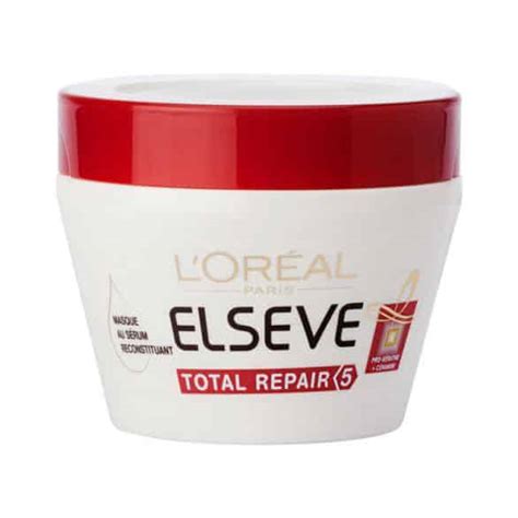 Еlseve Total Repair 5 Маска за възстановяване на косата 300 мл | ЗЕЛЕНИ ...