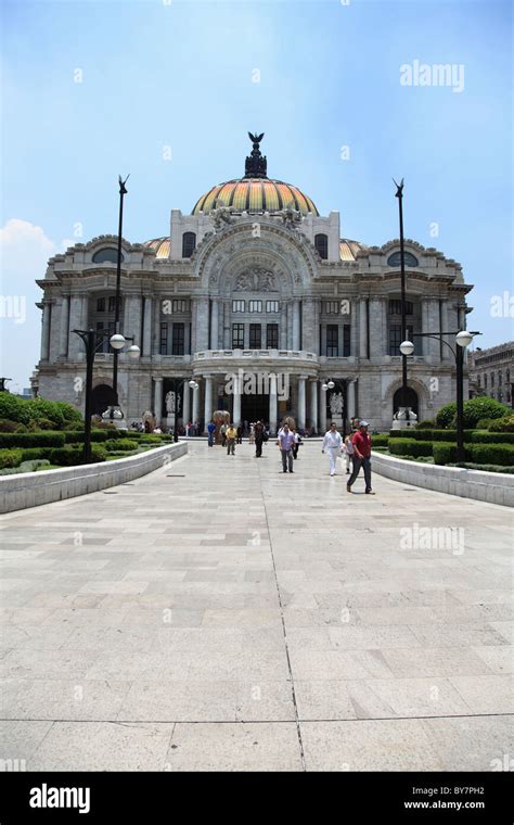 Palacio de Bellas Artes, Concert Hall, Mexico City, Mexico, North America Stock Photo - Alamy