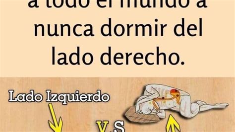 Desventajas De Dormir Del Lado Derecho Info