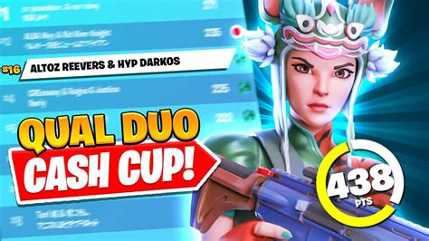 How We Dominated In Duo Cash Cup Qual Final 🏆 Youtube