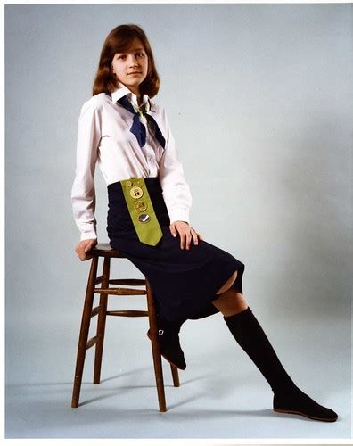 Pathfinder Uniform Canada Circa 1980 Girl Guides Of Canada Flickr