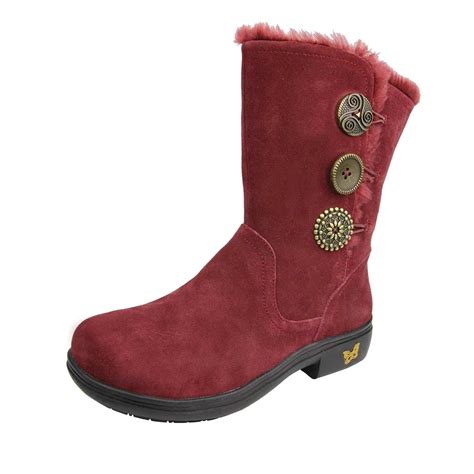 Alegria Shoes Nanook Red Licorice