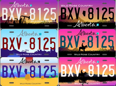 Alberta License Plate Redesign Submissions by FastLaneIllustration on DeviantArt