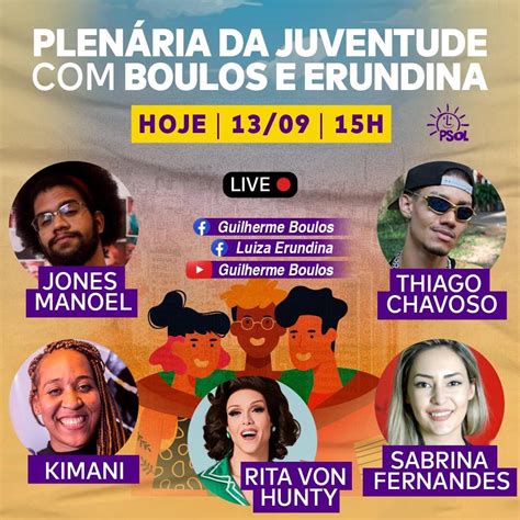 Luiza Erundina On Twitter Hoje S H Guilherme Boulos E Luiza