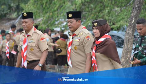 Danrem Tdl Resmi Buka Persami Pramuka Swk Kembangkan Keterampilan