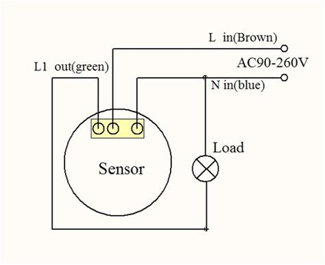 How To Wire Pir Sensor Diagrams