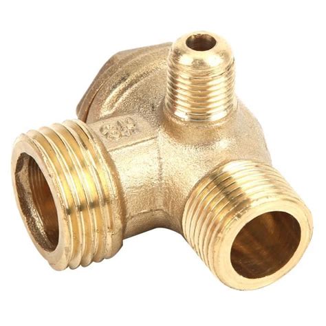 Valve 1 Voie En Laiton YOSOO Avec Clapet Anti Retour G3 8 M14 M10