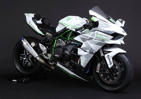 Kawasaki H R Trick Star Kawasaki Ninja White Motorcycle Sport Bikes