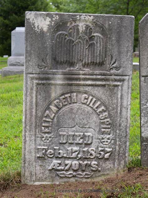 Franklin Cemetery Headstones Southfield Township Oakland County Michigan