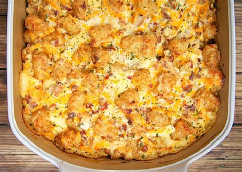 CRACKED OUT CHICKEN TATER TOT CASSEROLE RECIPE Esther Cuisine