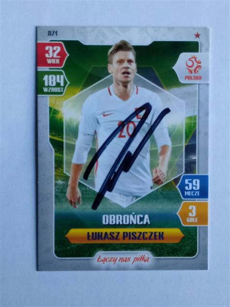 Karty Panini Autografy Polska Pzpn Piszczek Allegro Pl