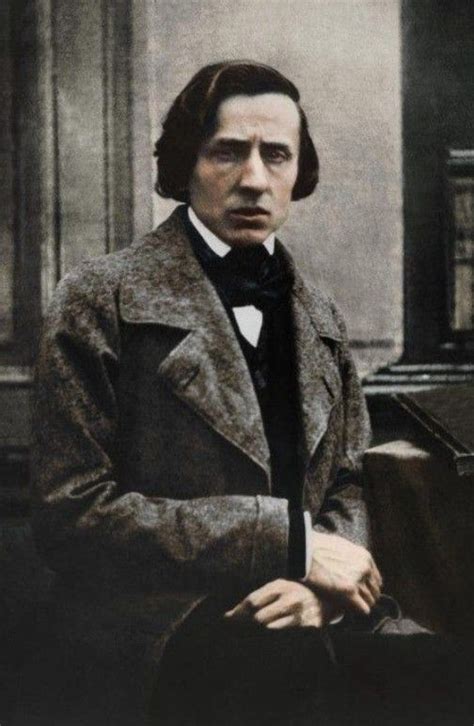 Frédéric Chopin Music Composers Frederic Portrait Photo Dark