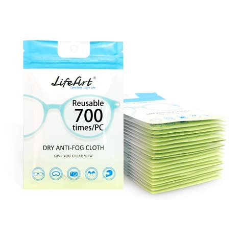 Buy LifeArt Anti Fog Cloth for Eyeglasses, Microfiber Cleaning Cloth