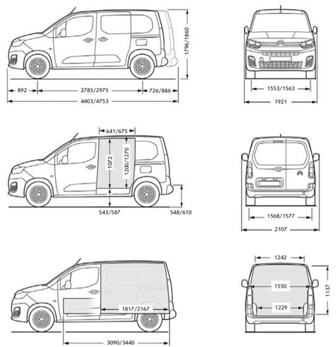 Citroen Berlingo Dimensions Van Guide