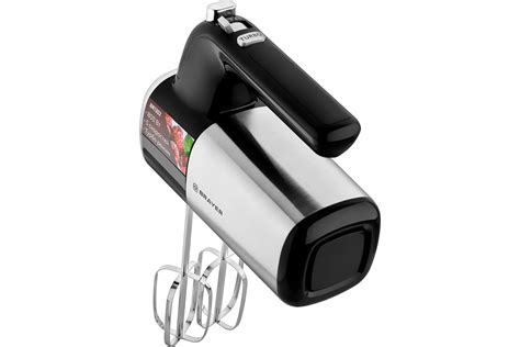 Миксер BRAYER 800 Вт, 5 скоростей режим турбо, насадки-венчики, насадки ...