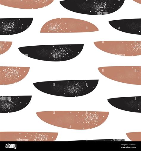 Terracotta Abstract Seamless Pattern Modern Digital Design Modern