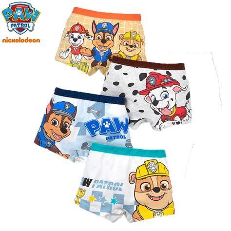 Hot Genuine Paw Patrol Ch Opcy Dziewcz Ta Undepants Bawe Niana Bielizna