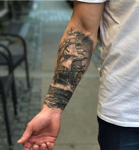 Pin On Быстрое сохранение Nautical Tattoo Sleeve Ship Tattoo Sleeves