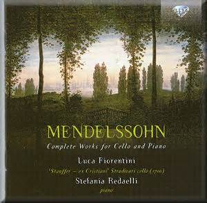 Mendelssohn Complete Works For Cello And Piano Brilliant Classics