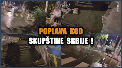 Raspad Sistema Poplava Kod Skup Tine Srbije Tri Dana Popravljaju Cev