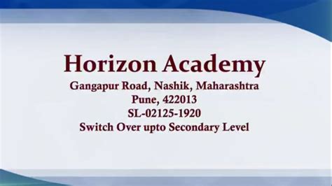 School Affiliation Committee Visit Video Horizon Academy Cbse Gangapur Road Nashik Youtube