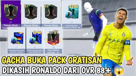 Gacha Buka Pack Black Card Gratisan Hoki Dikasih Ronaldo Dari