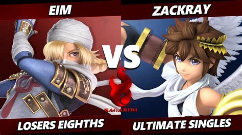 Kagaribi Top Eim Sheik Vs Zackray Pit Ssbu Ultimate