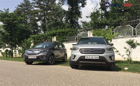 Honda Br V Vs Hyundai Creta Petrol Automatic Comparison Review