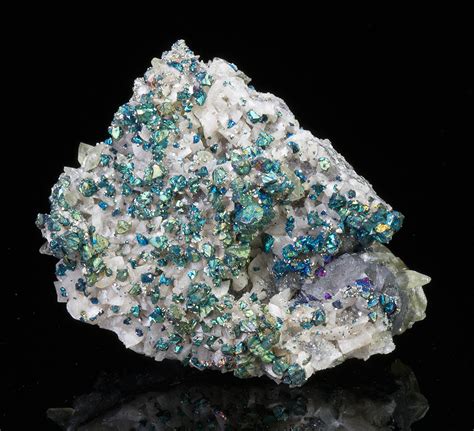 Chalcopyrite With Quartz Dolomite Calcite Minerals For Sale