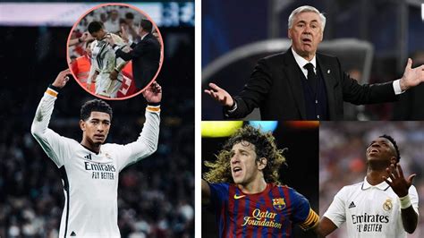 REAL MADRID REPONN CARLES PUYOL ANCELOTTI REPONN KESYON SOU MATCH REAL