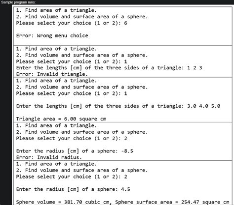 Solved Exercise 1 Write An Interactive C Program That