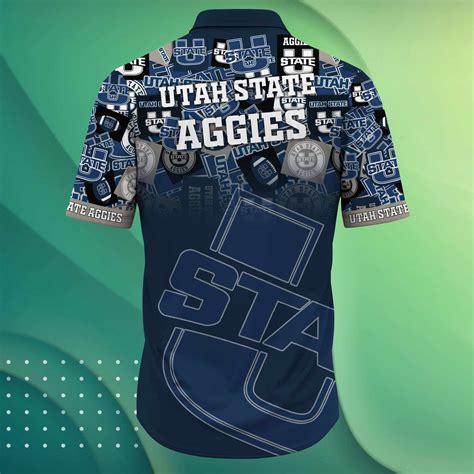 Utah State Aggies Ncaa3 Hawaii Shirt Short Style Hot Trending Summer