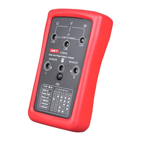 Ut Series Phase Sequence And Motor Rotation Indicators Uni T