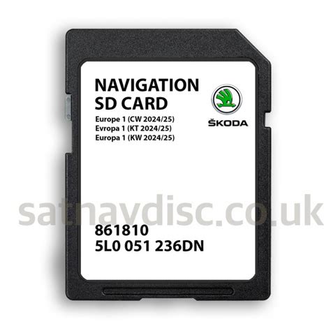 Skoda Amundsen V Mib Navigation Sd Card Map Update