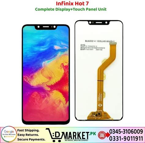Infinix Hot 7 LCD Panel Price In Pakistan DMarket Pk