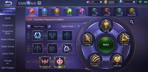 Mobile Legends Assassin Emblem Max Mobile Legends