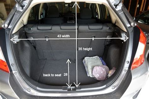 Dimensions Of Hatch Opening Unofficial Honda FIT Forums