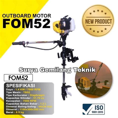 Jual PESTA HARGA PROMO Mesin Tempel Outboard Kapal Perahu Matsumoto