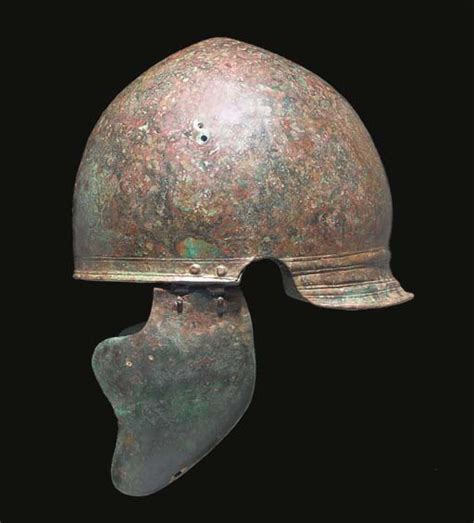 A Montefortino Type Bronze Helmet Circa 4th Century Bc Christies