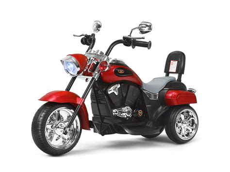 Costway 3 Wheel Kids Ride On Motorcycle 6v Battery Powered Electric Toy