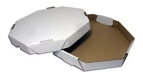 Pacote Caixas Brancas Oitavadas Para Pizza Cm Frete Gr Tis