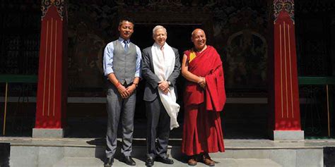 Visit of US Ambassador to India with his officers – Library of Tibetan Works and Archives