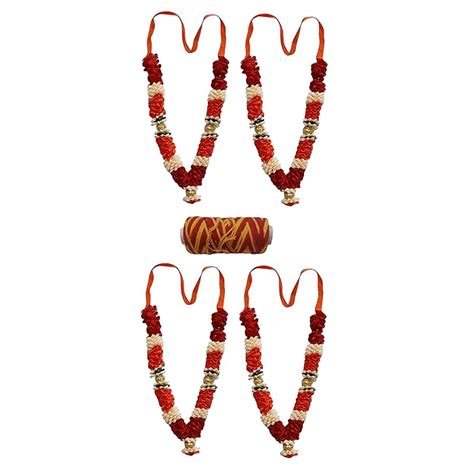 Buy Indian Handicrafts Small Garland Haar Mala For God Idol Indian