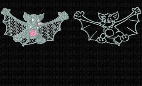 Chauve Souris Chauve Souris Souris Broderie Machine