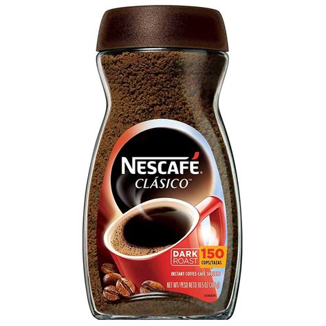 Nescafe Clasico Dark Roast Instant Coffee 10 5oz 300g Imported