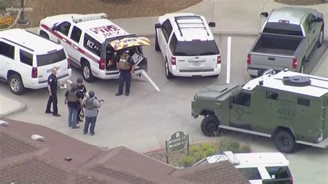 Frisco Apartments Cleared To Enter Suspect Arrested After Shooting Of