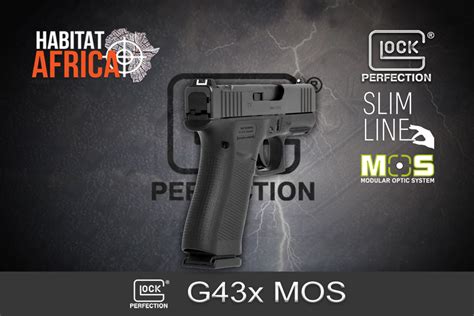 Glock 43x Slimline Mos Subcompact 9mm Luger Pistol