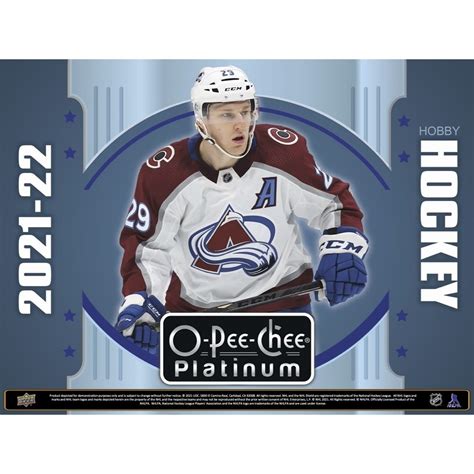 Upper Deck O Pee Chee Platinum Hockey Hobby Box Case Steel