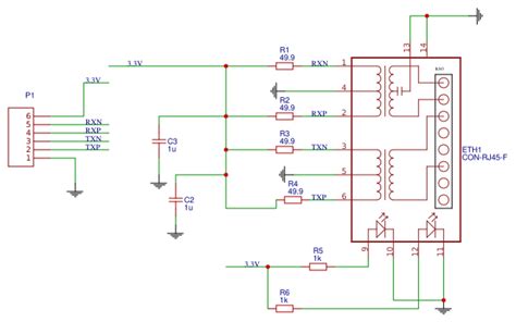 Rj45 Connector Schematic Electronic Schematic Critique