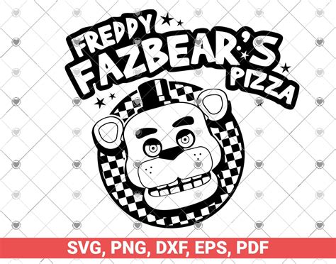 Fnaf Fazbears Pizza Svg Fazbears Pizza Svg Five Nights At Freddys Hot